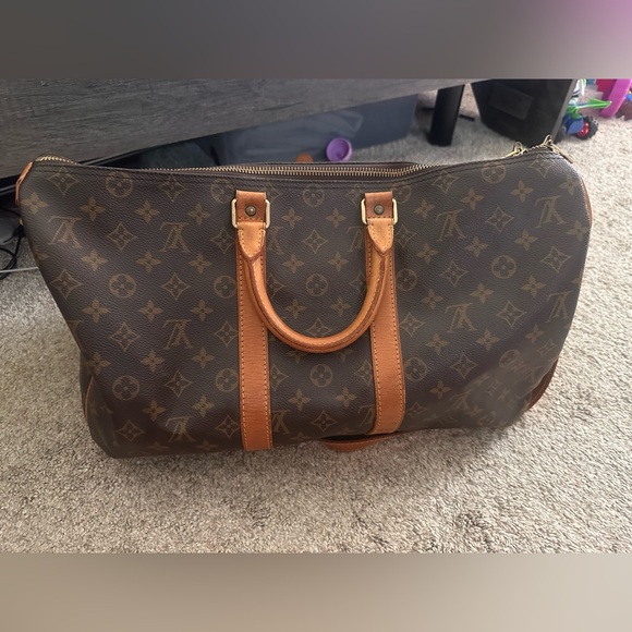 💯 LOUIS VUITTON BANdOULIERE 45 W/STRAP - Picture 8 of 12